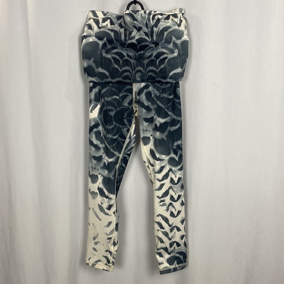 LULULEMON Wunder Under Pant*SE Dance Pretty Plume Angel Wing Black RARE - Picture 6 of 12